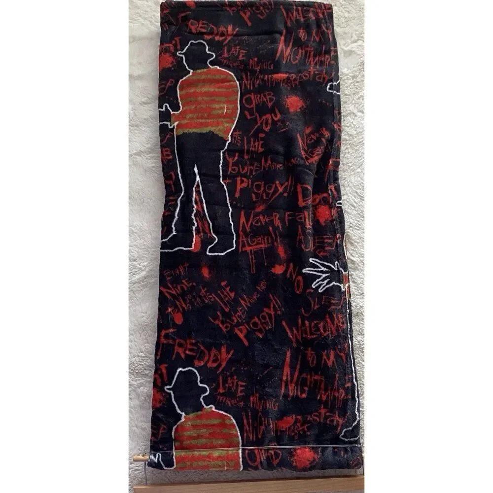 Nightmare on Elm Street Freddy Krueger Silk Touch Throw Blanket 50 X‎ 70” NEW
